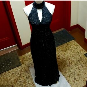 Eliza J Nordstrom Women's Black Seqin Dress Size 4